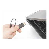 Produktbild för DIGITUS HDMI High Speed Connection Cable - HDMI-kabel med Ethernet - 2 m