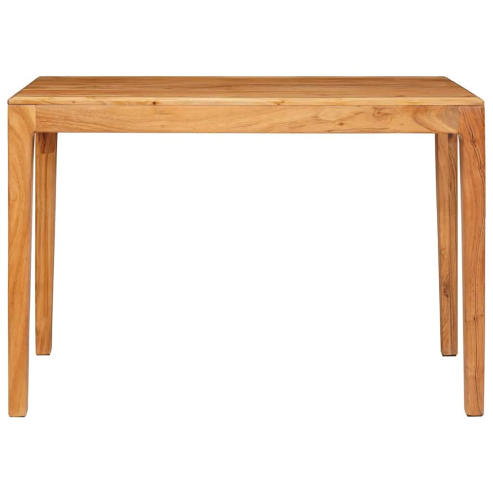 Produktbild för Matbord Brun 110 x 55 x 76 cm Massivt Akaciaträ