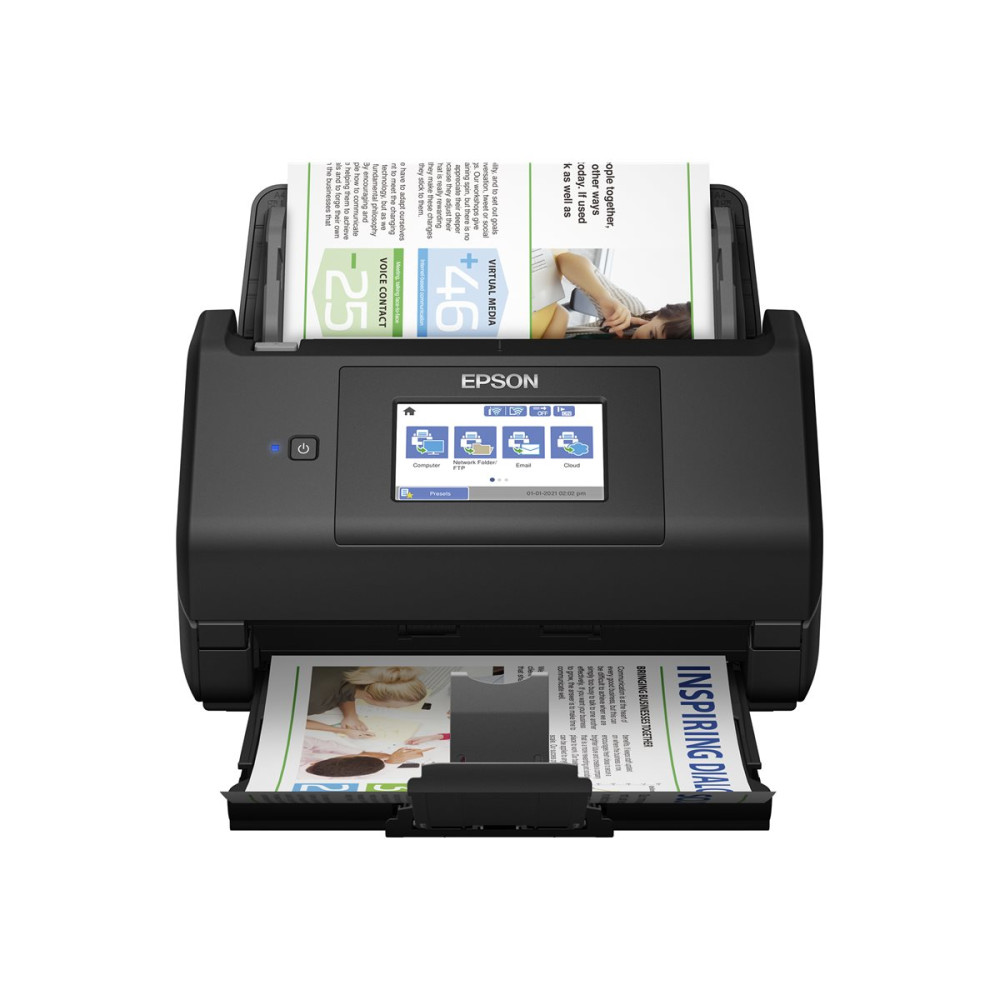 Produktbild för Epson WorkForce ES-580W - dokumentskanner - desktop - USB 3.0, Wi-Fi(ac)