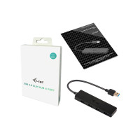Produktbild för i-Tec USB 3.0 Slim Passive HUB - hubb - 4 portar