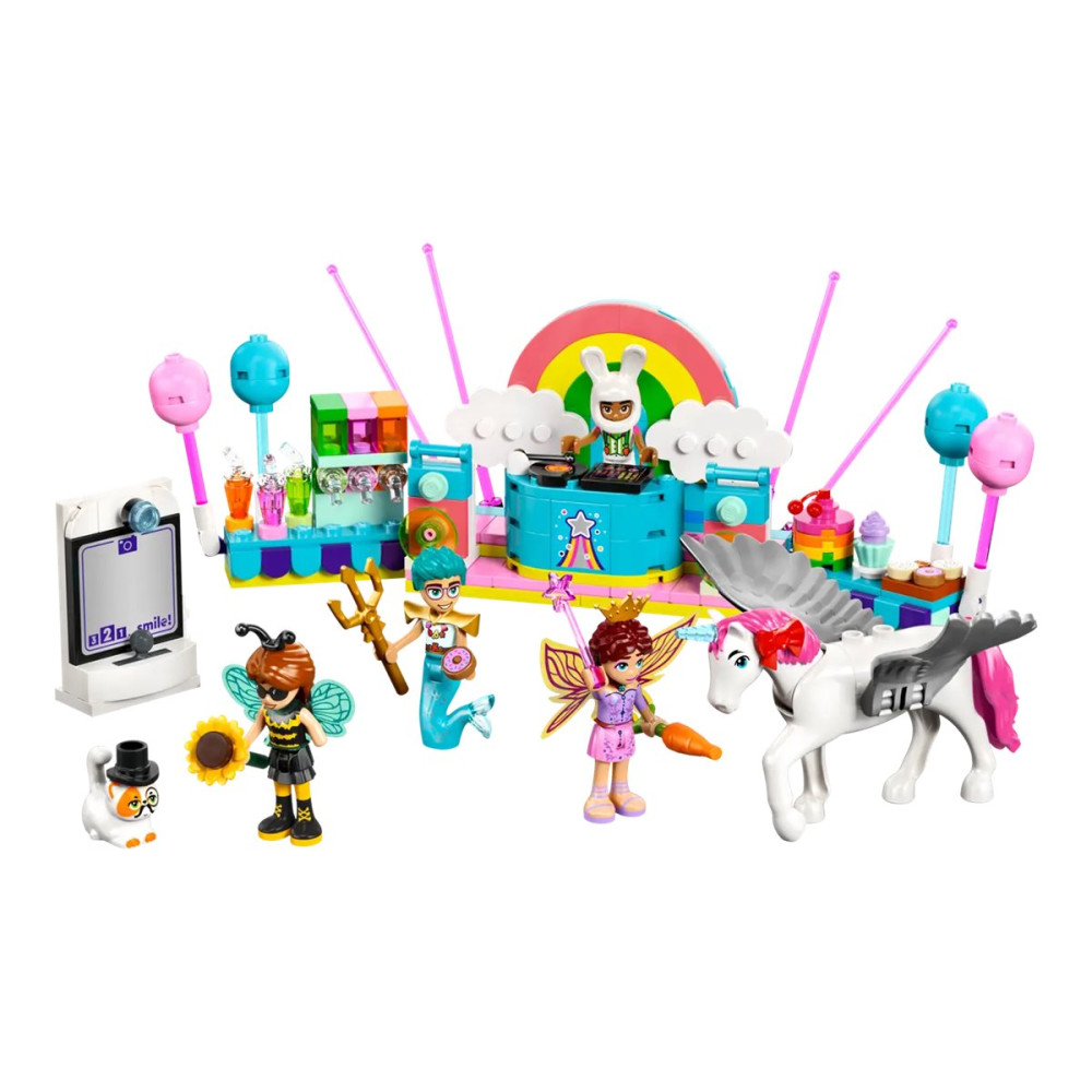 Produktbild för LEGO Friends 42661 - Maskeradbash med enhörning och fe - byggsats