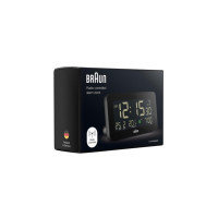 Produktbild för Braun BC10B-DCF, Digital väckarklocka, Rektangel, Svart, 12/...