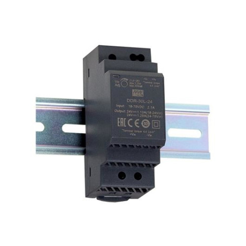 Mean Well MEAN WELL DDR-30G-12, 30 W, 12 V, RoHS, 35 mm, 54,5 mm, 90 m...