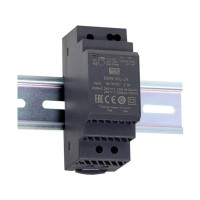 Produktbild för MEAN WELL DDR-30G-12, 30 W, 12 V, RoHS, 35 mm, 54,5 mm, 90 m...