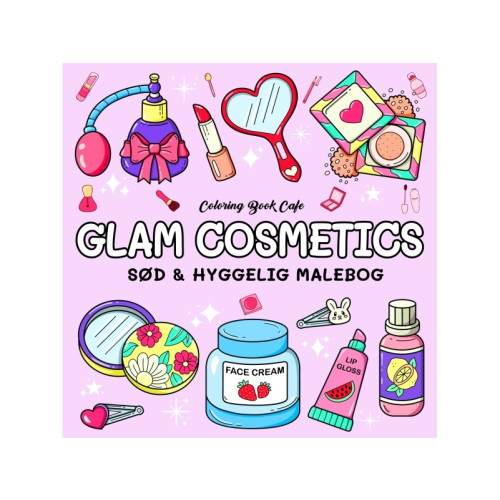 Legind Målarbok: Glam Cosmetics