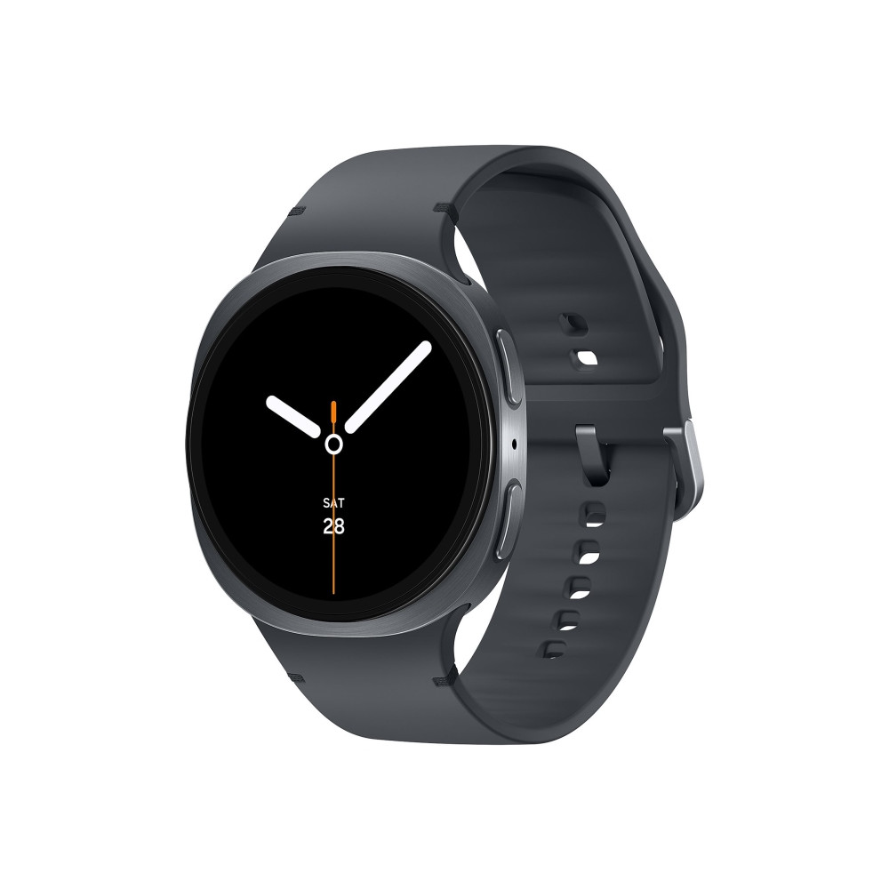 Produktbild för Samsung Galaxy Watch8 - grafit - smart klocka med sportband - grafit - 32 GB