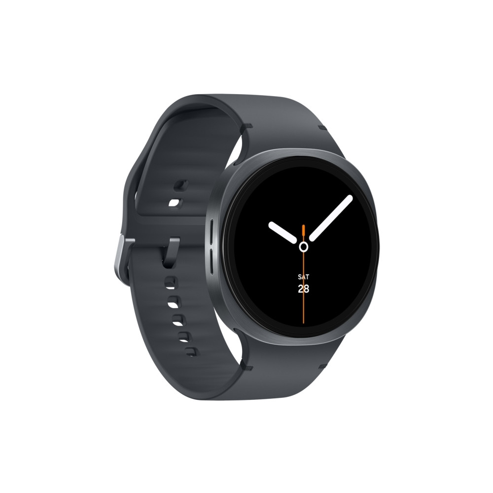 Produktbild för Samsung Galaxy Watch8 - grafit - smart klocka med sportband - grafit - 32 GB
