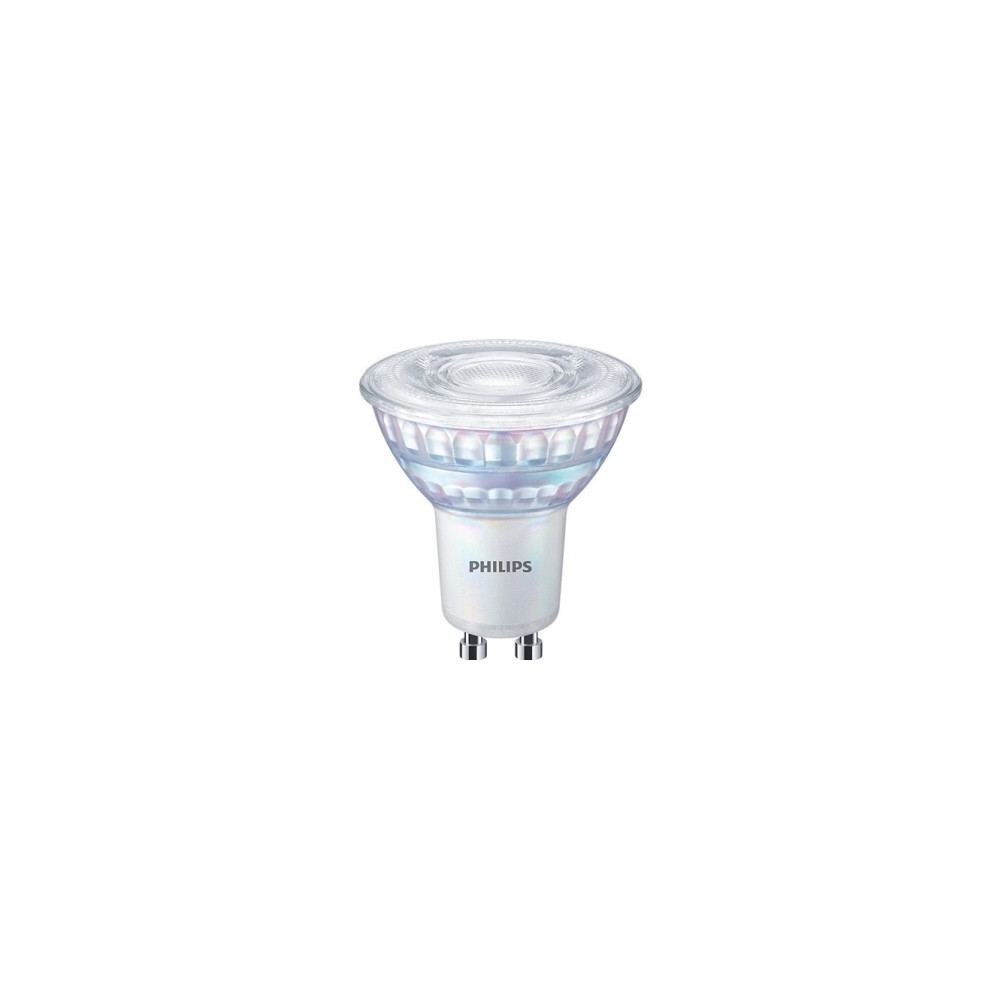 Produktbild för Philips - LED-spotlight - GU10 - 6.2 W - varmt vitt ljus - 2200-2700 K