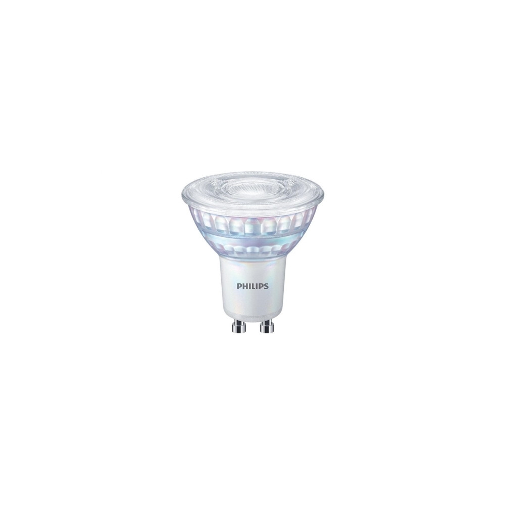 Produktbild för Philips - LED-spotlight - GU10 - 6.2 W - varmt vitt ljus - 2200-2700 K