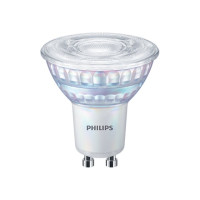 Produktbild för Philips - LED-spotlight - GU10 - 6.2 W - varmt vitt ljus - 2200-2700 K