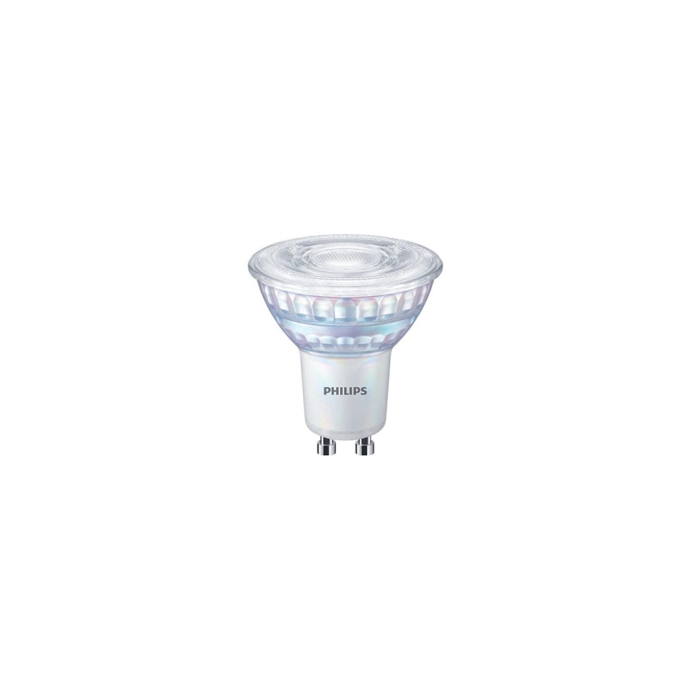 Produktbild för Philips - LED-spotlight - GU10 - 6.2 W - varmt vitt ljus - 2200-2700 K
