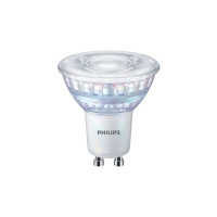 Produktbild för Philips - LED-spotlight - GU10 - 6.2 W - varmt vitt ljus - 2200-2700 K