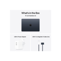 Produktbild för Apple MacBook Air - 15.3" - Apple M4 - 16 GB RAM - 256 GB SSD - dansk