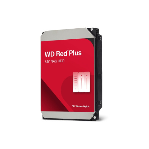 Western Digital WD Red Plus WD120EFGX - hårddisk - 12 TB - SATA 6Gb/s