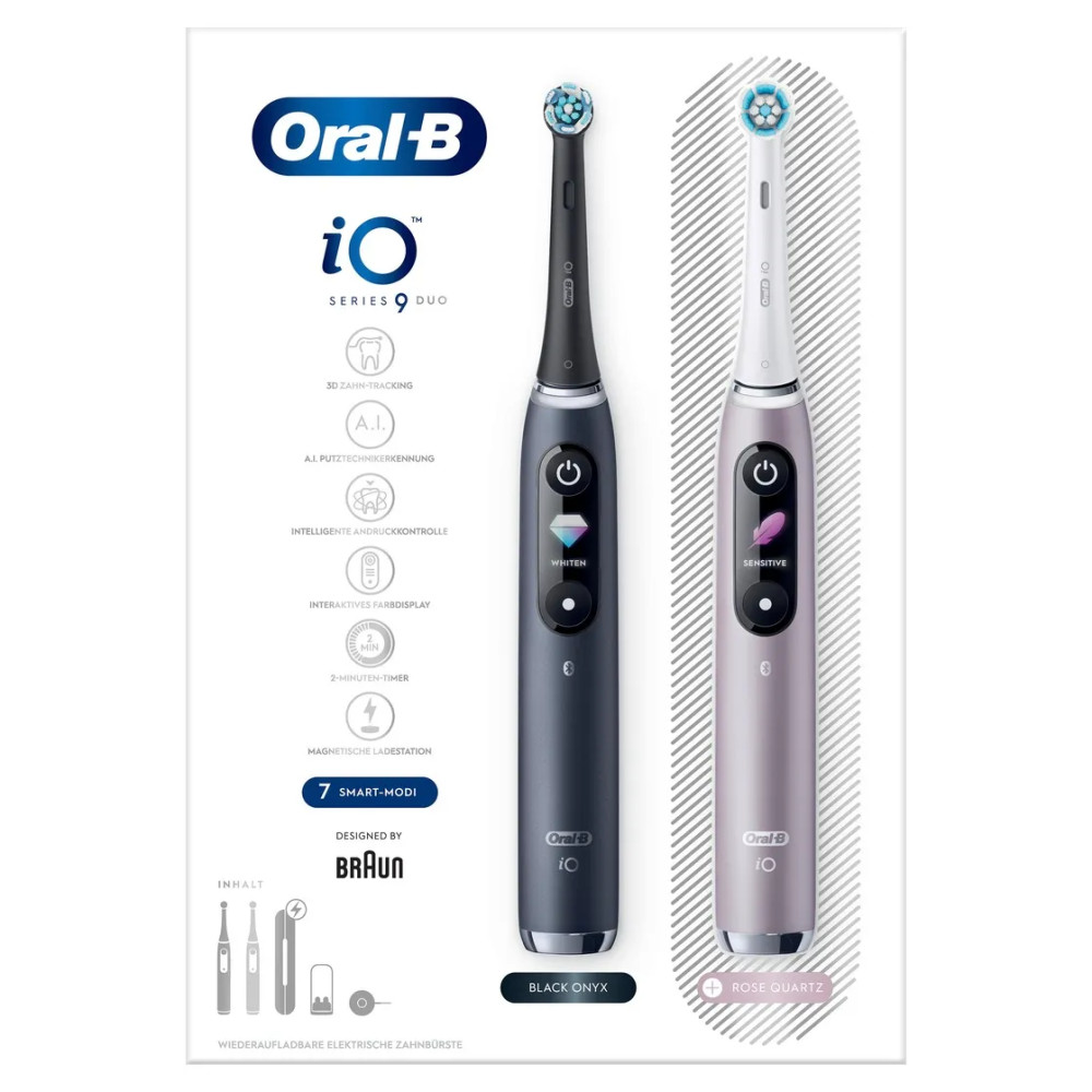 Produktbild för Oral-B iO 9 Series Duo Elektriska tandborstar