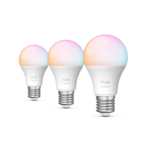 Philips Philips Hue White and Color Ambiance 800 - LED - E27 - 8 W - 2200-6500 K (paket om 3)