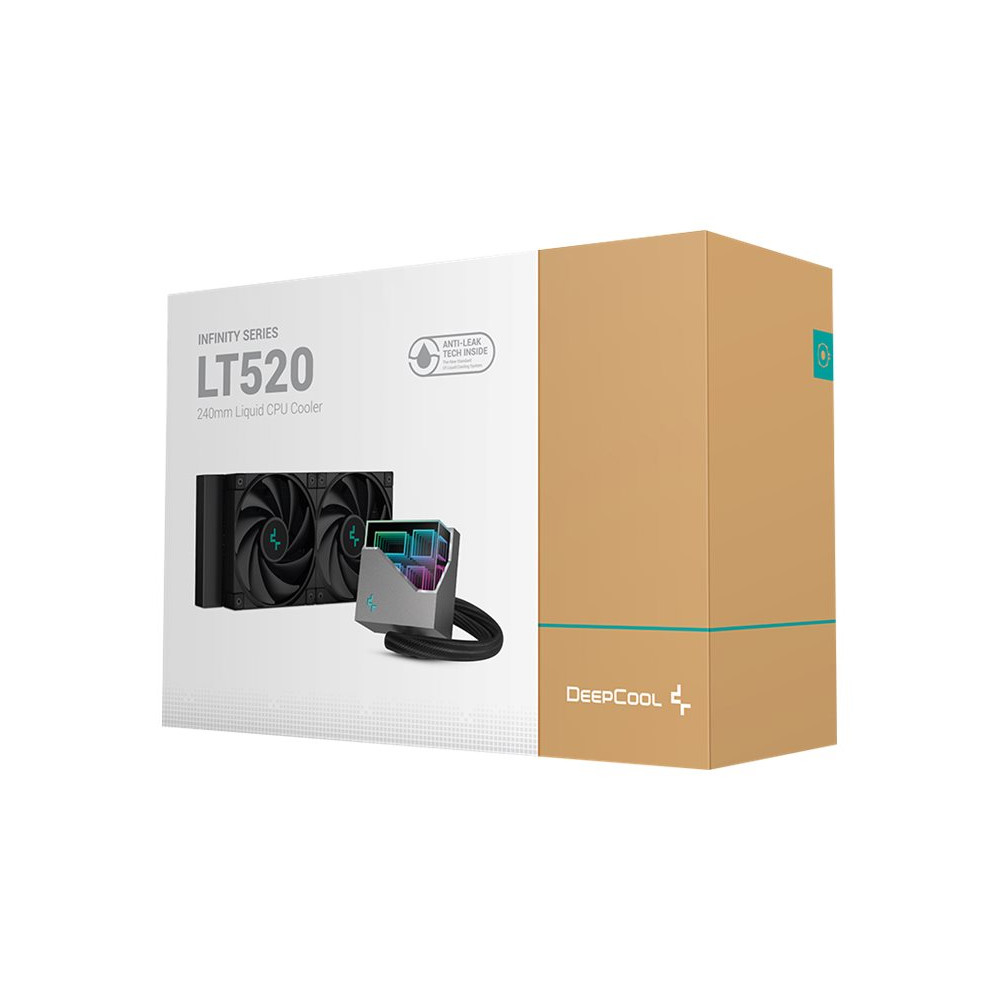 Produktbild för Deepcool LT520 - kylsystem med vätska till processorn - högpresterande