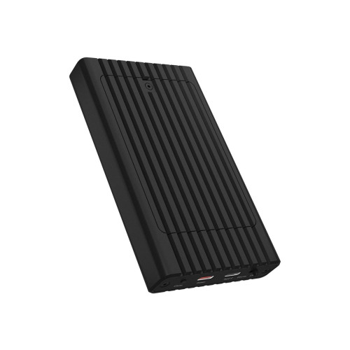 RaidSonic Technology ICY BOX IB-2817MCL-C31 - förvaringslåda - för två SSD med klonfunktion och Type-C eller Type-A - M.2 NVMe Card / PCIe (NVMe) - USB 3.2 (Gen 2)