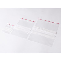 Produktbild för Lynlåspose Grippie 70x100mm T-60 m/skrivefelt (karton á 1000...