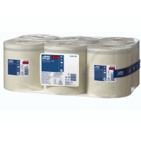 Produktbild för Aftørringspapir Tork M2 Basic centerfeed 1-lags hvid 300m