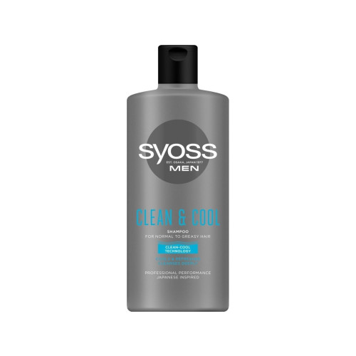 Syoss SYOSS_Men Clean &amp Cool Shampoo for normal and fast oily h...