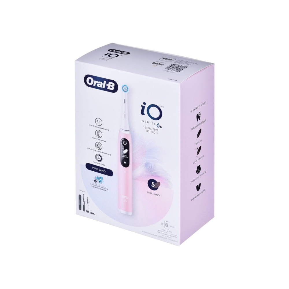 Produktbild för Oral-B 445197, Vuxen, Vibrerande tandborste, Daglig vård, Gu...