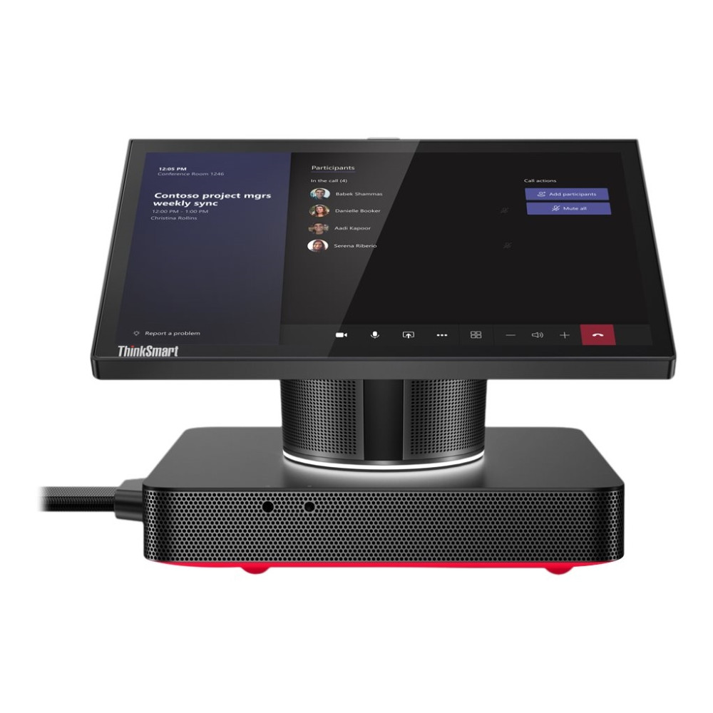 Produktbild för Lenovo ThinkSmart Hub - allt-i-ett Core i5 8365UE 1.6 GHz - vPro - 16 GB - SSD 256 GB - LED 10.1"