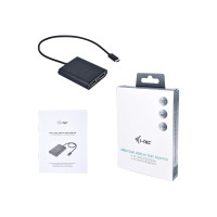 Produktbild för i-Tec - extern videoadapter - svart