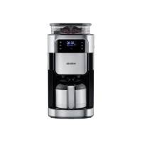 Produktbild för SEVERIN KA 4814 - kaffemaskin - borstat stål/svart