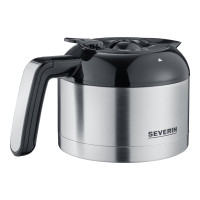 Produktbild för SEVERIN KA 4814 - kaffemaskin - borstat stål/svart