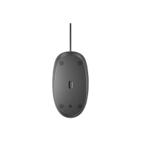 Produktbild för HP 125 - mus - USB - svart - Smart Buy