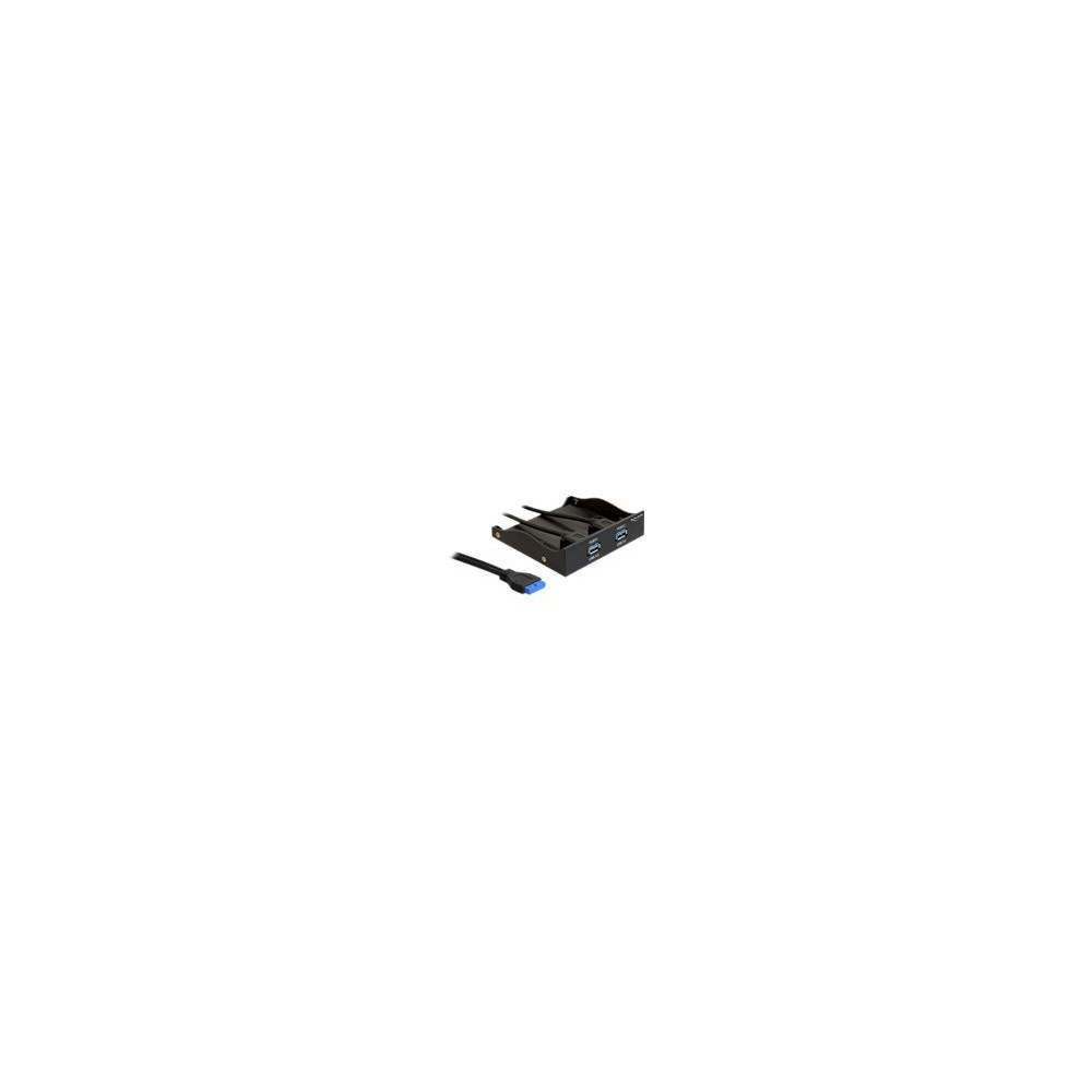 Produktbild för Delock USB 3.0 Front Panel 2-Port - portpanel till lagringsfack