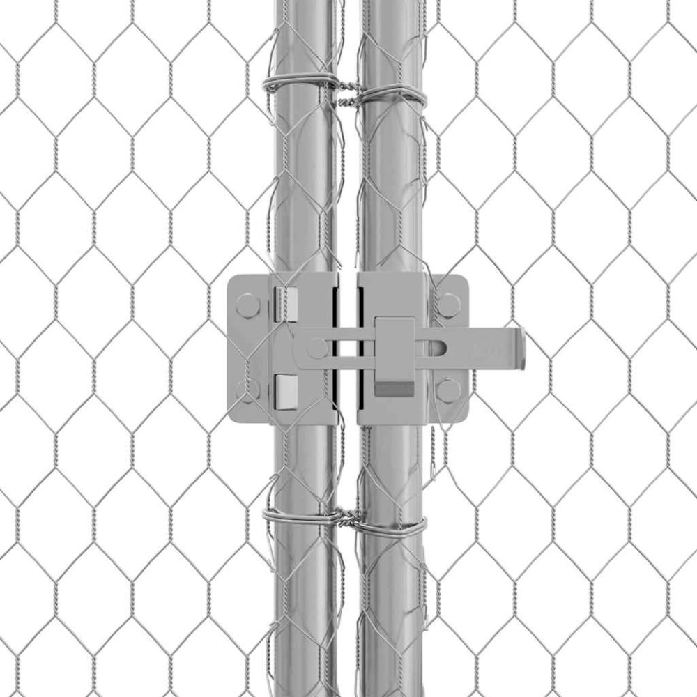 Produktbild för Hönshus Silver 170 x 100 x 177 cm Galvaniserat Stål