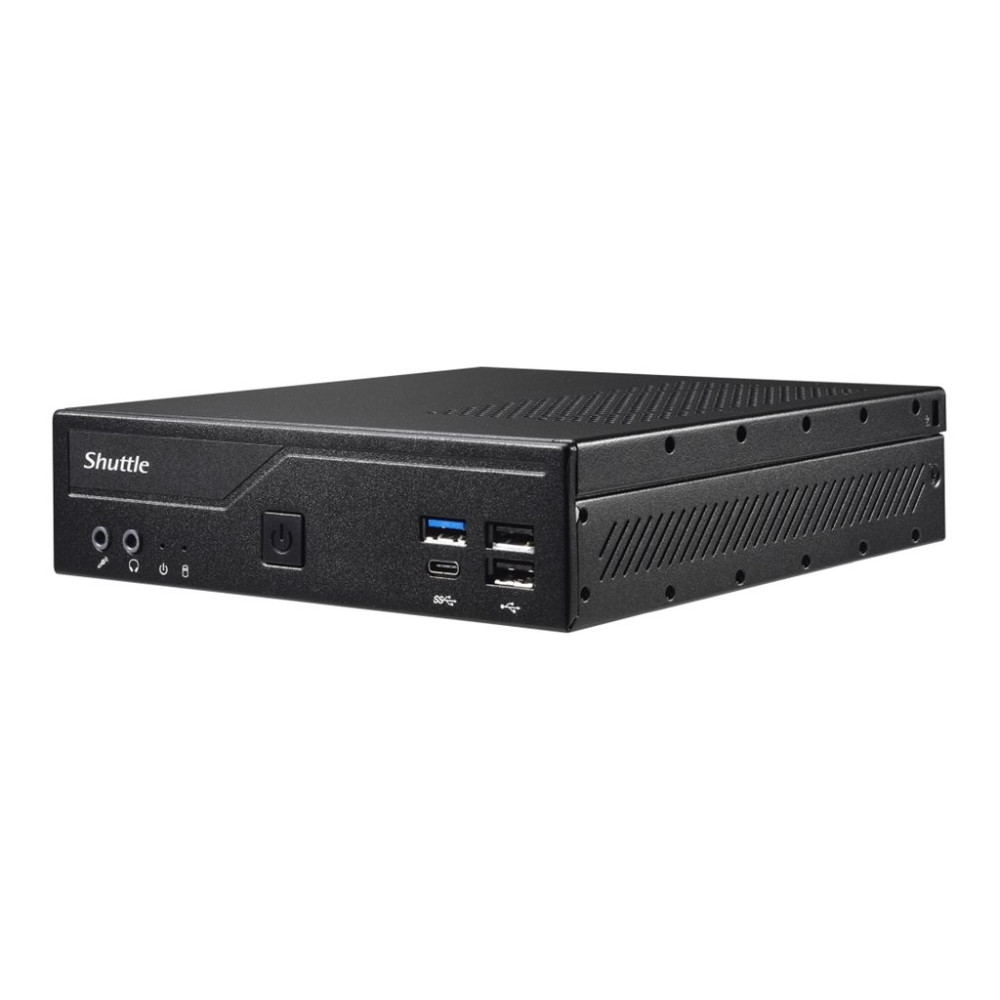 Produktbild för Shuttle XPC slim DH610 - Slim-PC ingen CPU - 0 GB - ingen HDD
