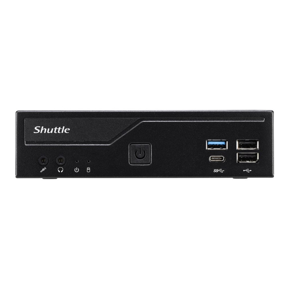 Produktbild för Shuttle XPC slim DH610 - Slim-PC ingen CPU - 0 GB - ingen HDD