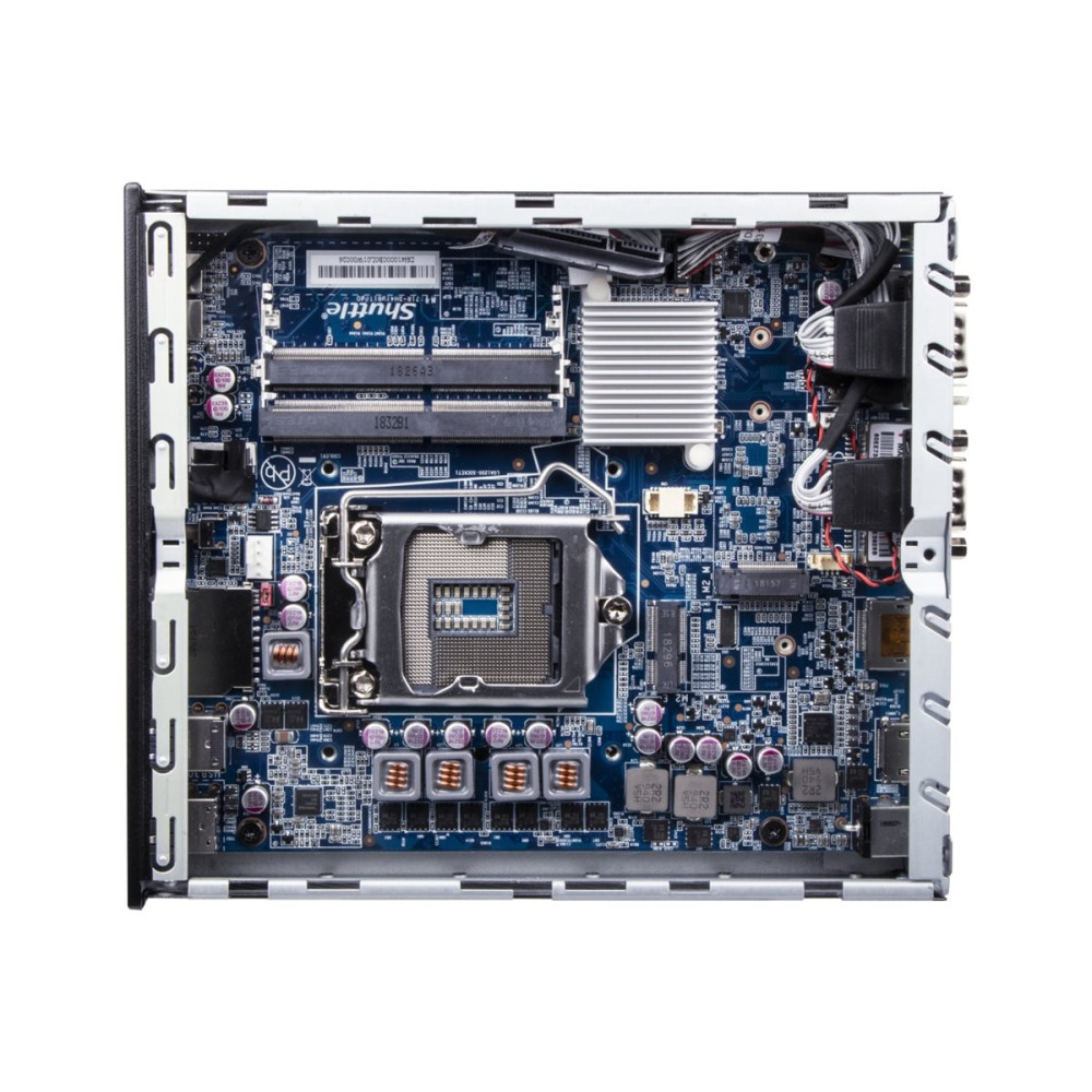 Produktbild för Shuttle XPC slim DH610 - Slim-PC ingen CPU - 0 GB - ingen HDD