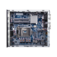 Produktbild för Shuttle XPC slim DH610 - Slim-PC ingen CPU - 0 GB - ingen HDD