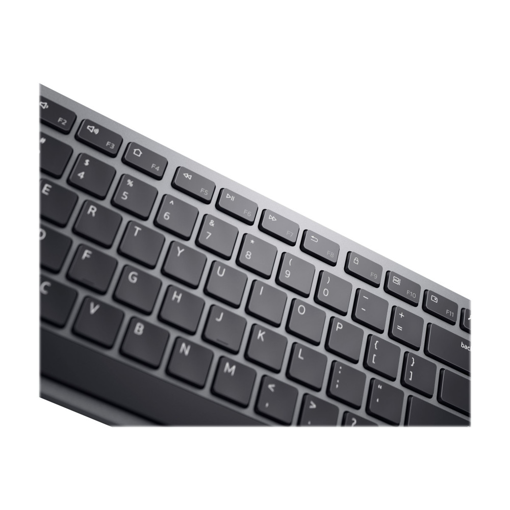 Produktbild för Dell Pro Plus KB700 - tangentbord - QWERTY - USA, internationellt - Titan gray Inmatningsenhet