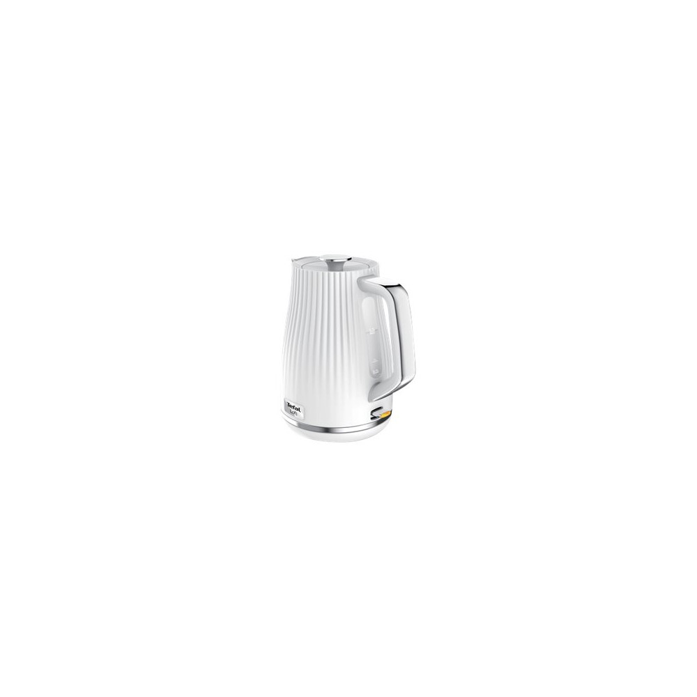 Produktbild för Tefal Loft KO250130 - vattenkokare - vit med kromdetaljer