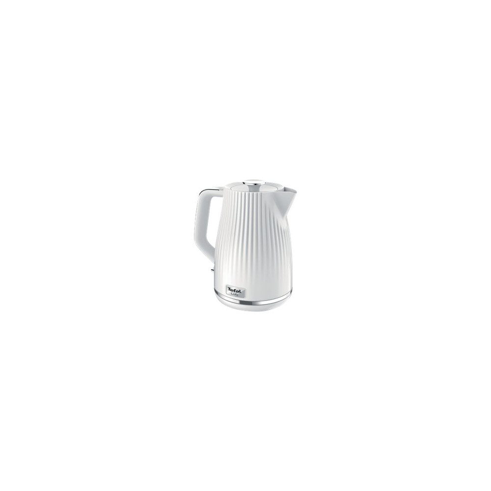 Produktbild för Tefal Loft KO250130 - vattenkokare - vit med kromdetaljer