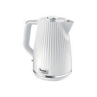 Produktbild för Tefal Loft KO250130 - vattenkokare - vit med kromdetaljer