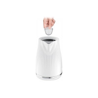 Produktbild för Tefal Loft KO250130 - vattenkokare - vit med kromdetaljer