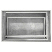 Produktbild för Badrumsmöbelset Betonggrå 60 x 38,3 x 45 cm Konstruerat trä
