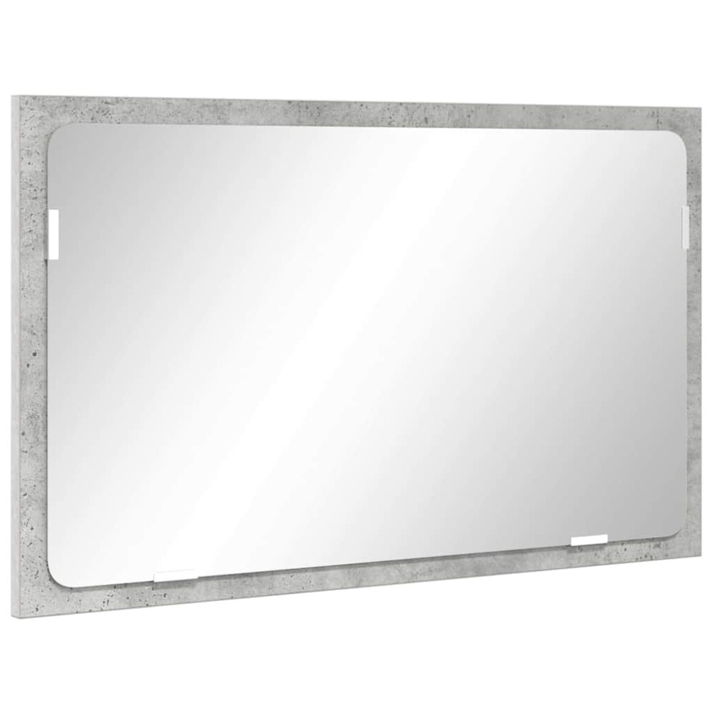 Produktbild för Badrumsmöbelset Betonggrå 60 x 38,3 x 45 cm Konstruerat trä