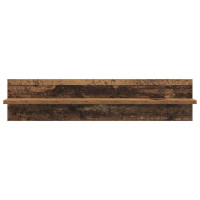 Produktbild för Vägg hyllor 4 pcs Gammalt trä 80 x 11,5 x 18 cm Konstruerat trä