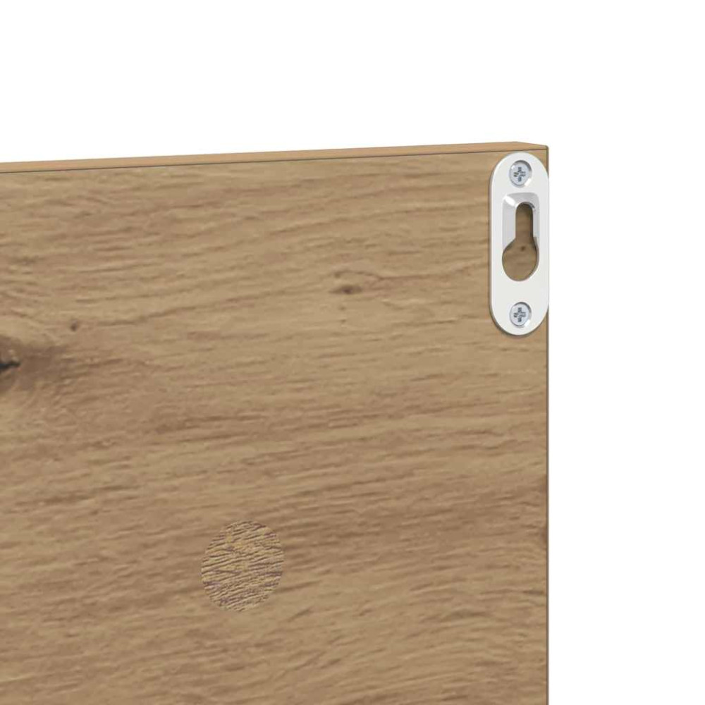 Produktbild för Vägg hyllor 4 pcs Artisan Ek 80 x 11,5 x 18 cm Konstruerat trä