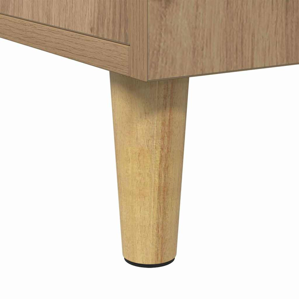 Produktbild för Skrivbord med hylla Artisan Ek 140 x 50 x 75 cm Konstruerat trä