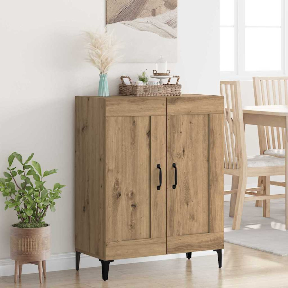 Produktbild för Sideboard Artisan Ek 69,5 x 34 x 90 cm Konstruerat trä