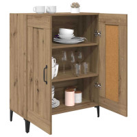 Produktbild för Sideboard Artisan Ek 69,5 x 34 x 90 cm Konstruerat trä
