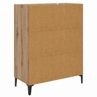 Produktbild för Sideboard Artisan Ek 69,5 x 34 x 90 cm Konstruerat trä